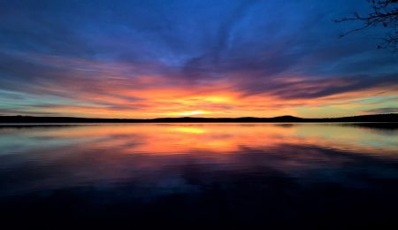This is a lake Miekojärvi - the pearl of the Arctic Circle in western Lapland
