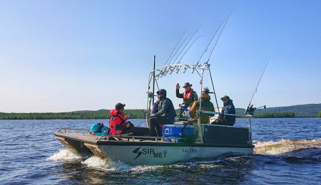 Unforgettable fishing experiences in the Arctic Circle - lake Miekojärvi and lake Koutusjärvi