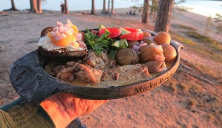 Food recipes from Miekojärvi fish in the Arctic Circle